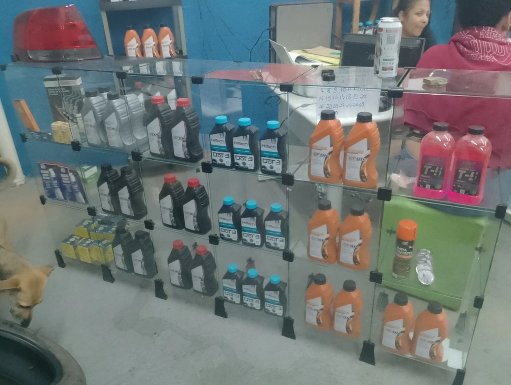 Produtos da oficina do Alemão